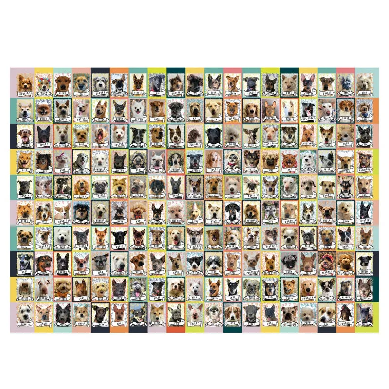 1000pc Puzzle:  HK Rescue Dogs (Double Sided)