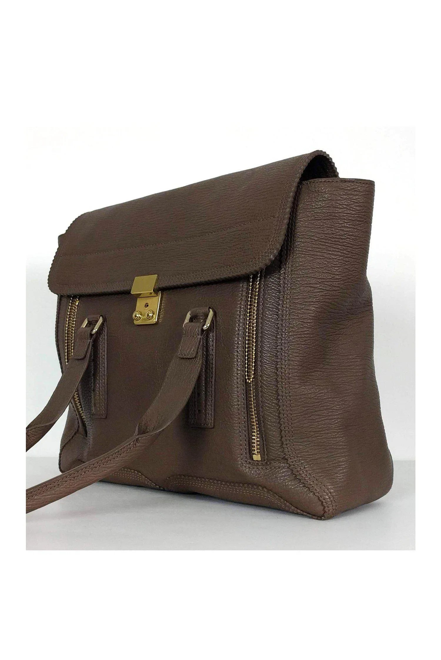 3.1 Phillip Lim - Brown Pashli Leather Bag