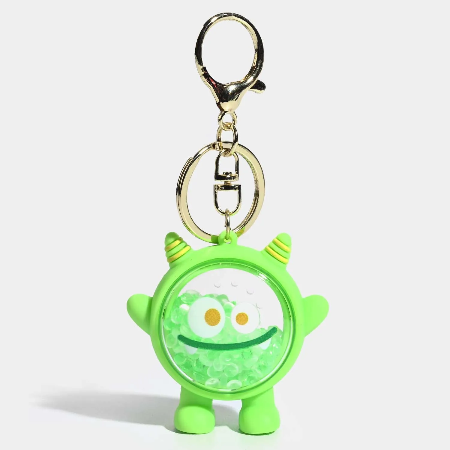 Acrylic Beads Character Elegant Keychain