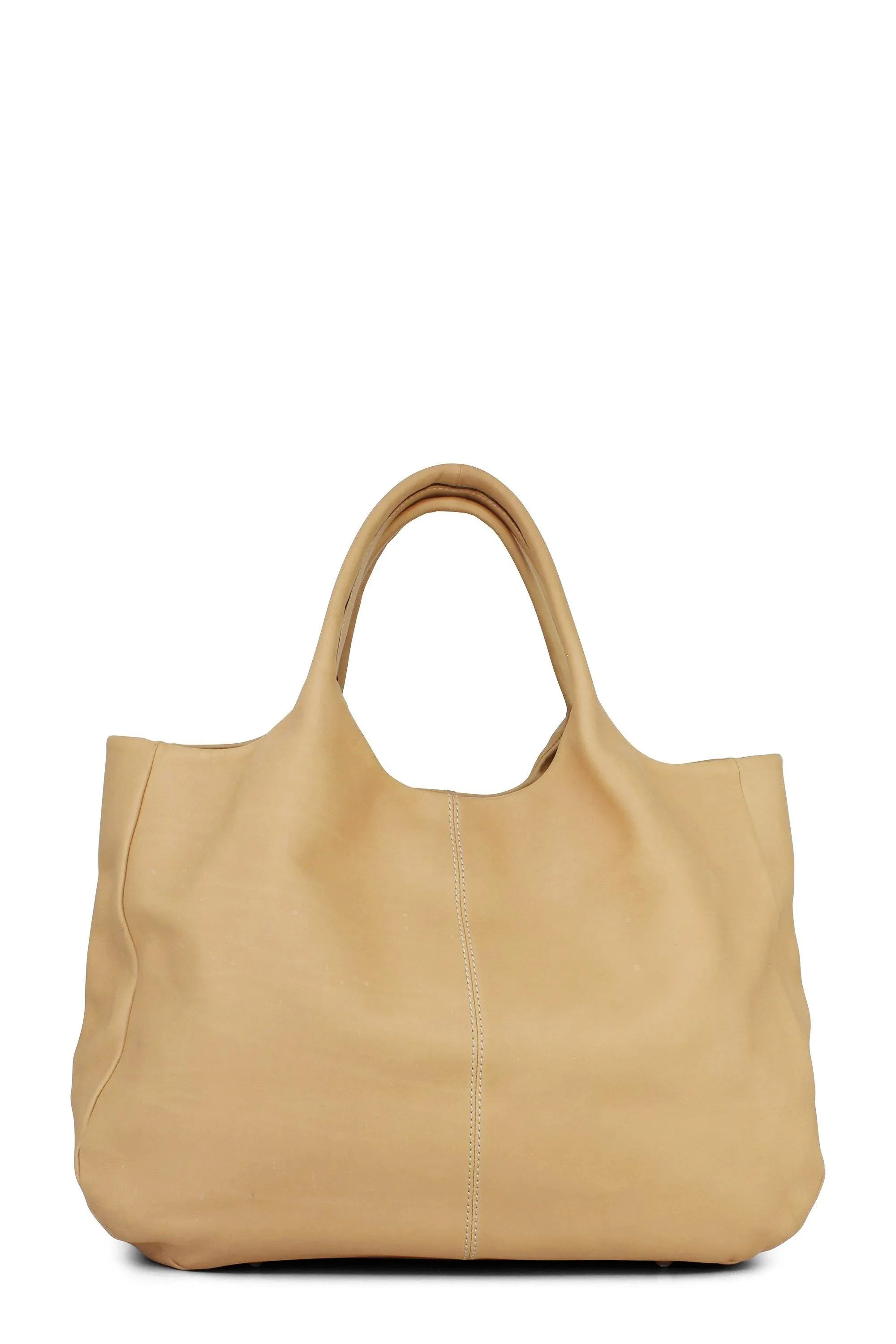 AGJ Grande Shopping Tote Cream