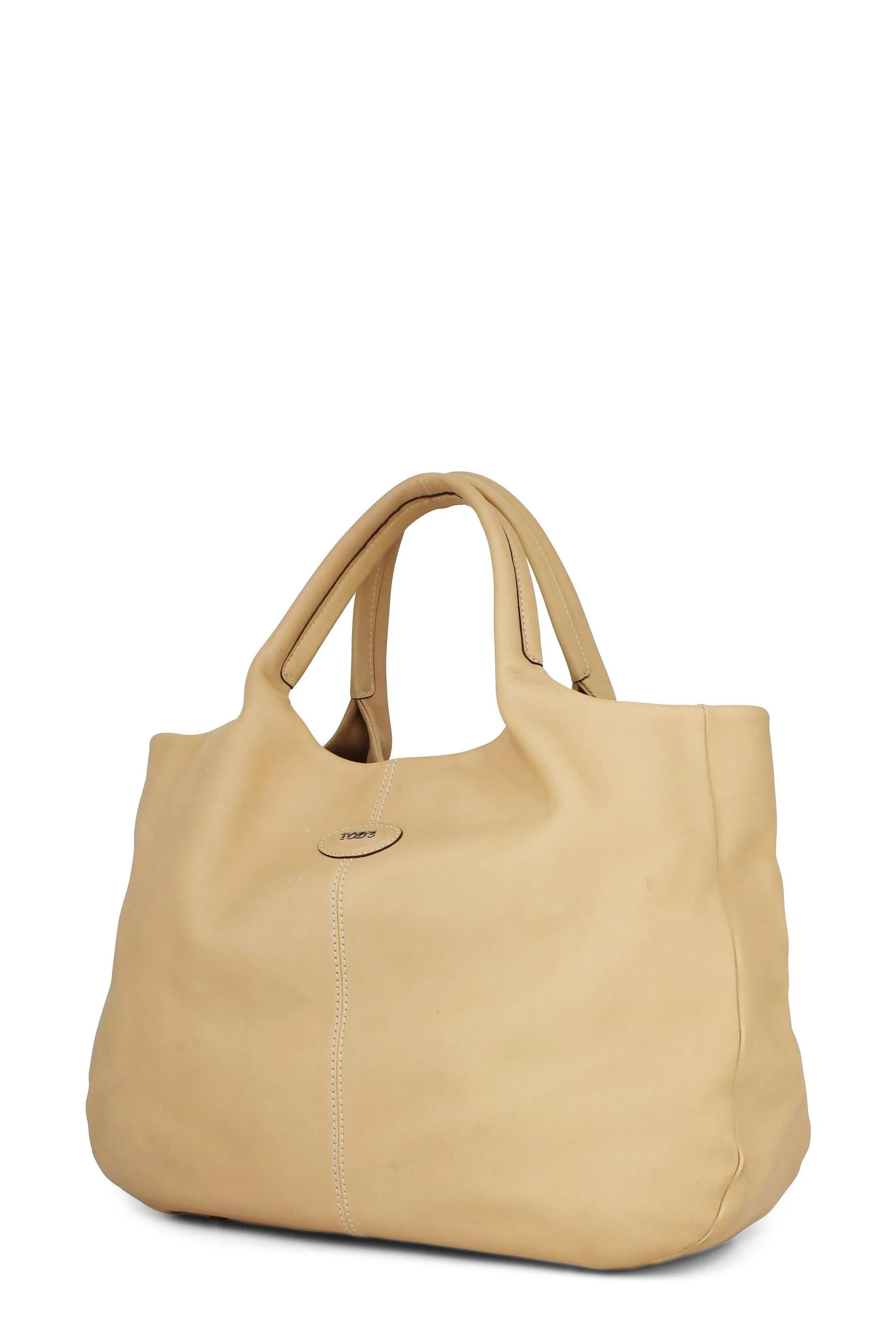 AGJ Grande Shopping Tote Cream