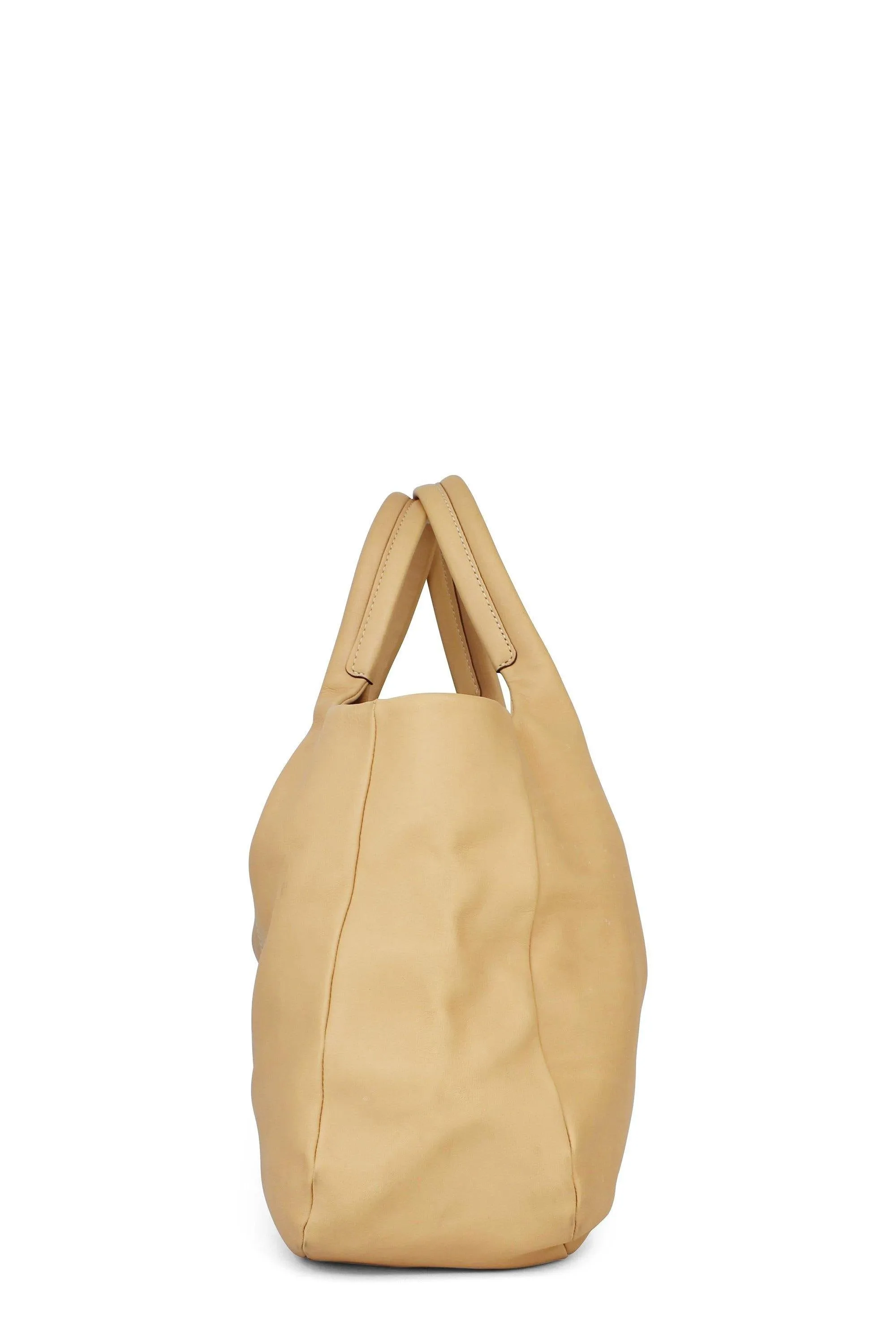 AGJ Grande Shopping Tote Cream