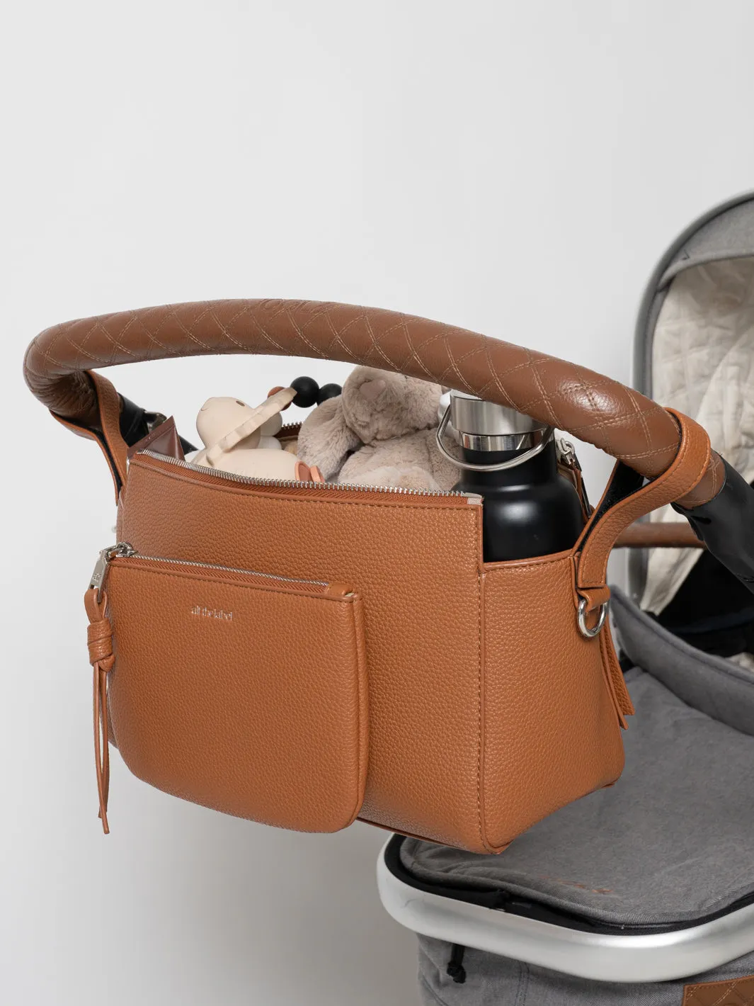 Alf the Label Eliza Pram Caddy - Toffee