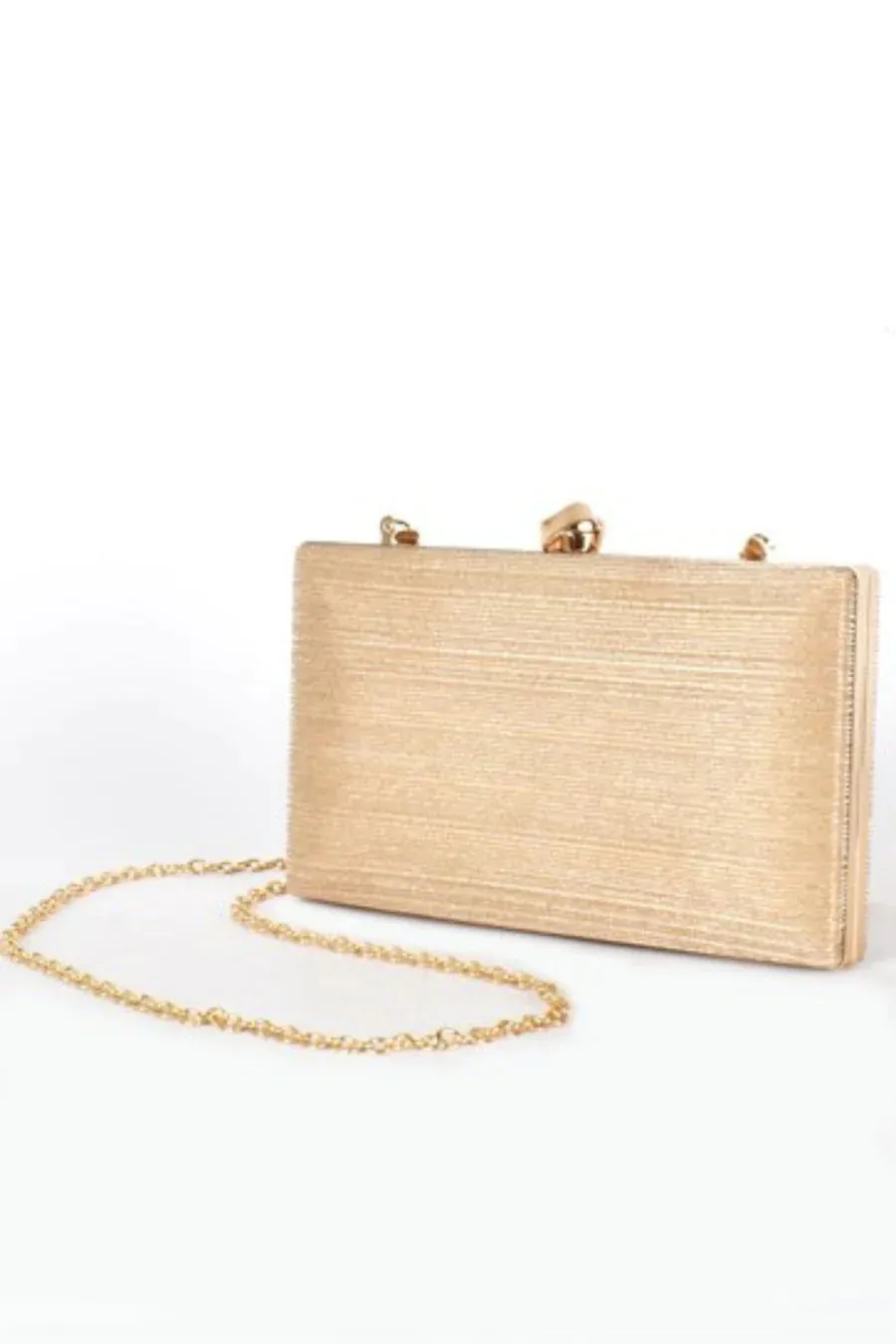 Anahi Clutch - Gold