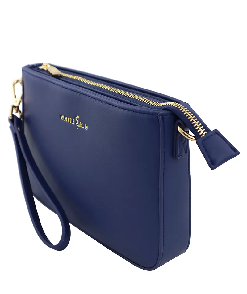 Ara Convertible Crossbody Clutch - Navy Blue - [OUTLET FINAL SALE]