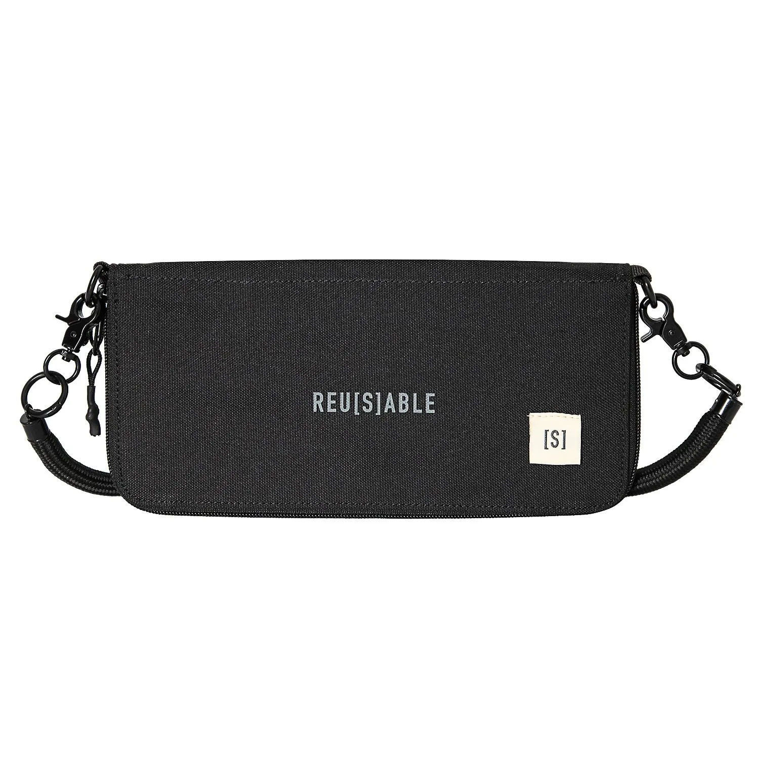 A[S]USL ASUSL LOGO PASSPORT POUCH-BLACK