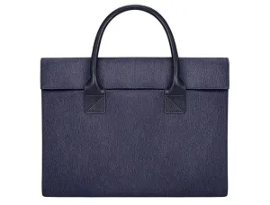 Authentic New Style Collection Portable Laptop Bag-Navy Blue