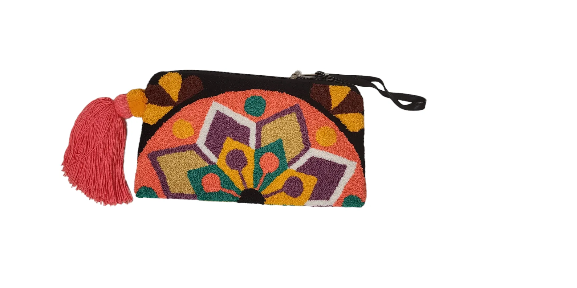 Avery Handmade Wayuu Punch-needle Clutch