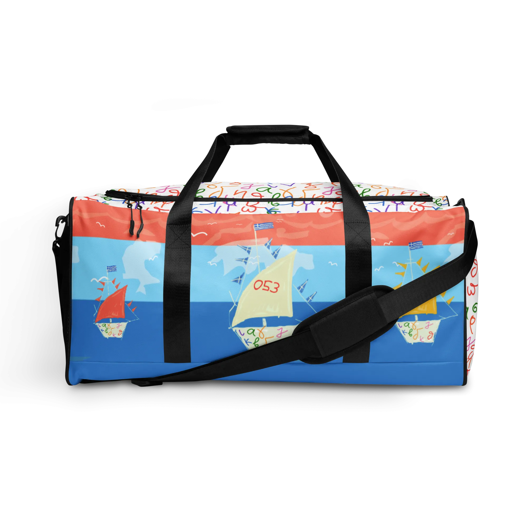 Back to Greek School Beginners Duffle bag