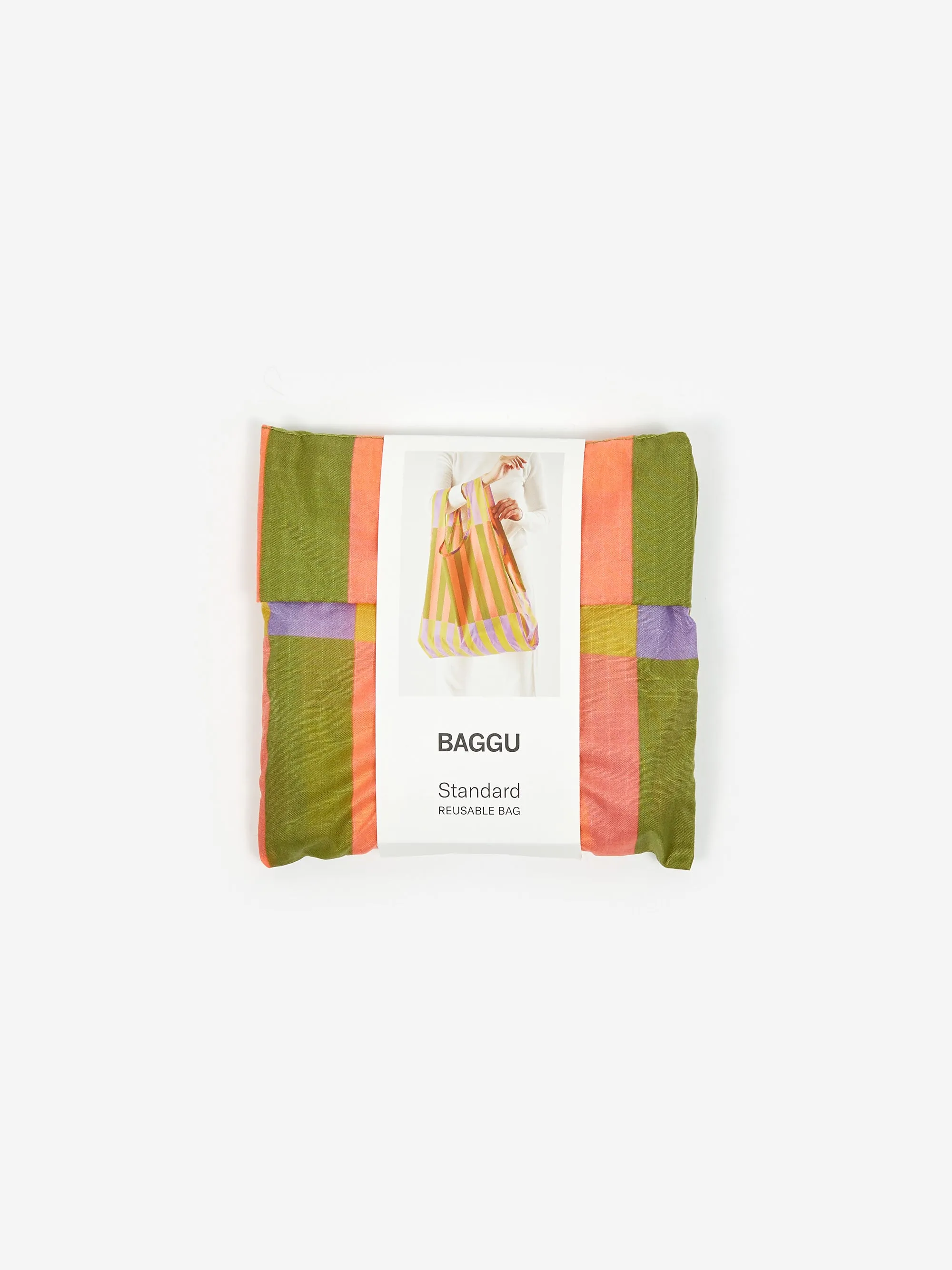 BAGGU Standard Baggu - Sunset Quilt Stripe