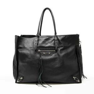 Balenciaga Black Papier A4 Tote