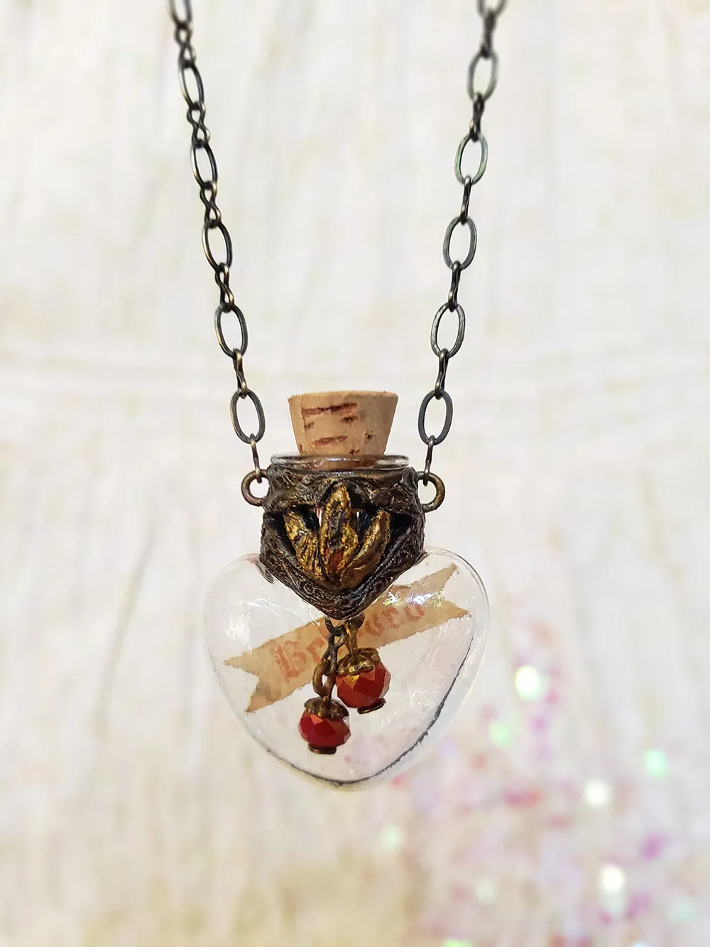 Beloved Sacred Heart Vessel Amulet