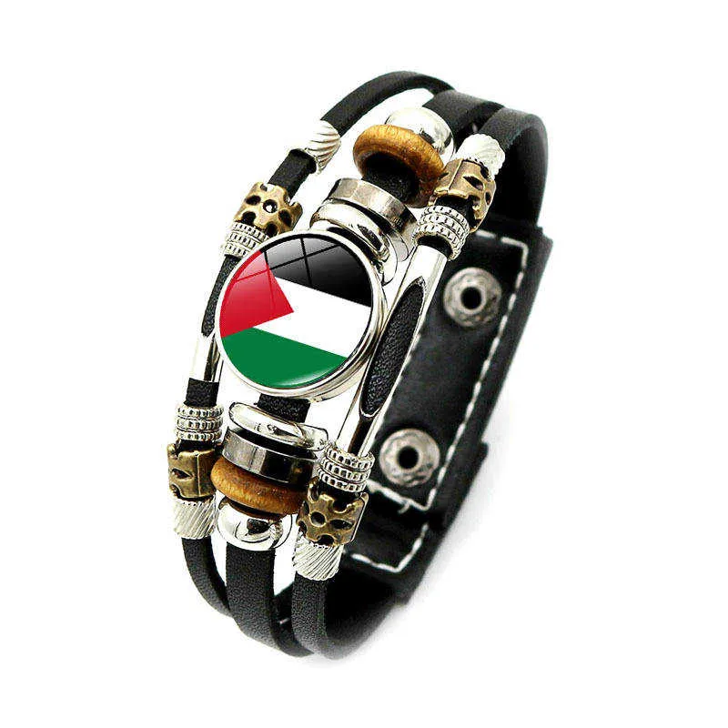 Black  Assent Bracelet - Palestine