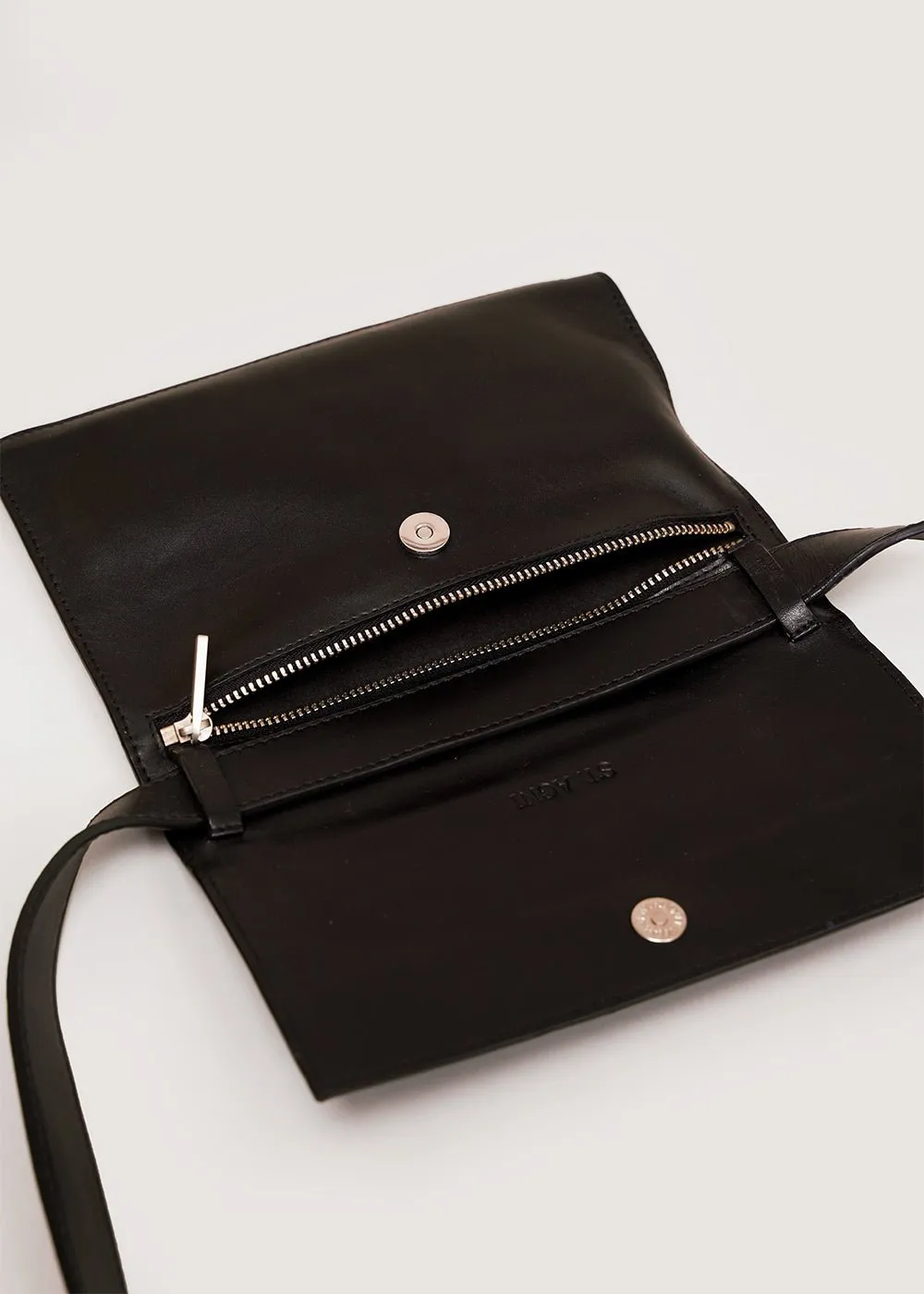 Black Mini Pocket Belt Bag