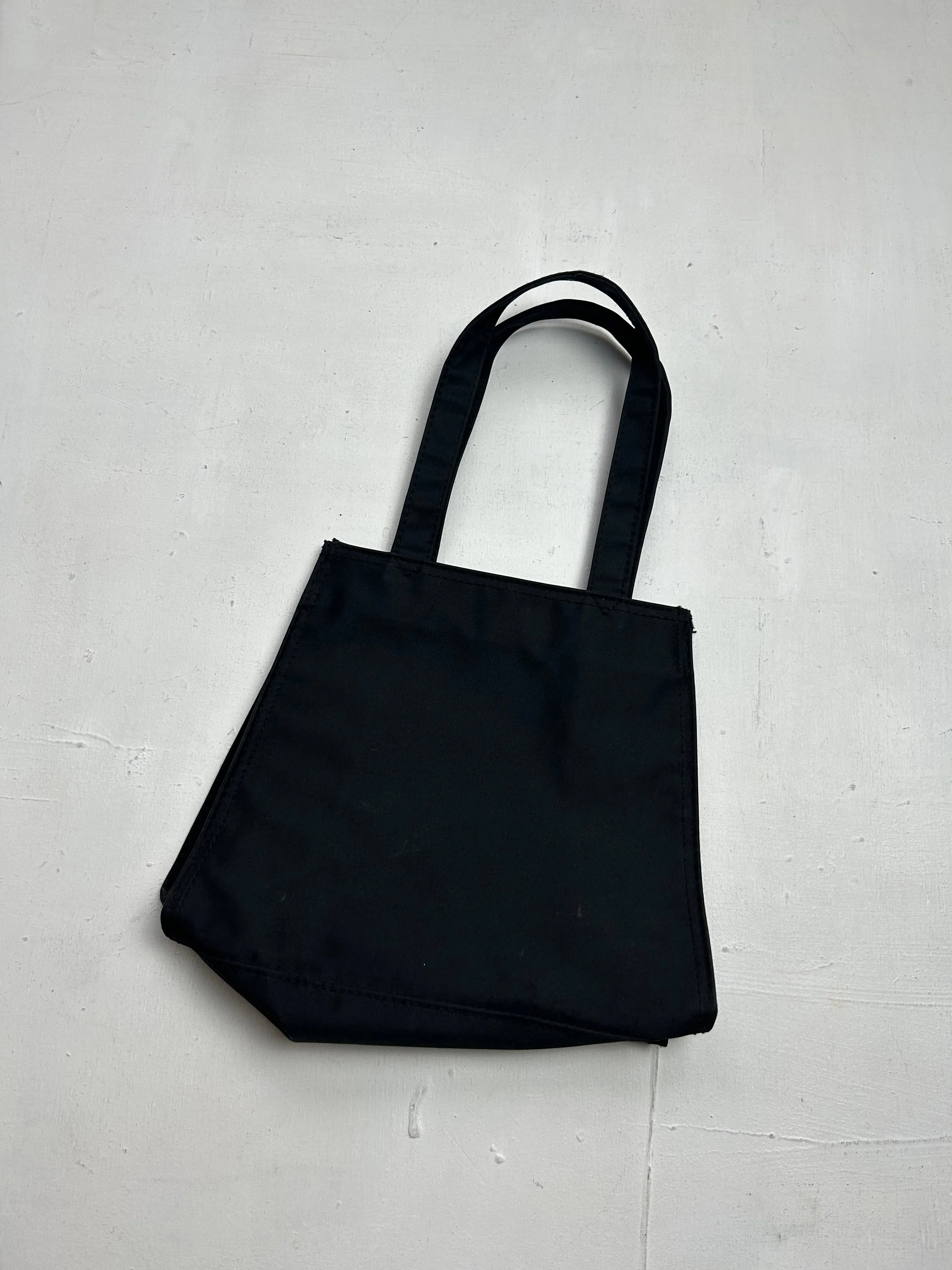 Black small besace handbag