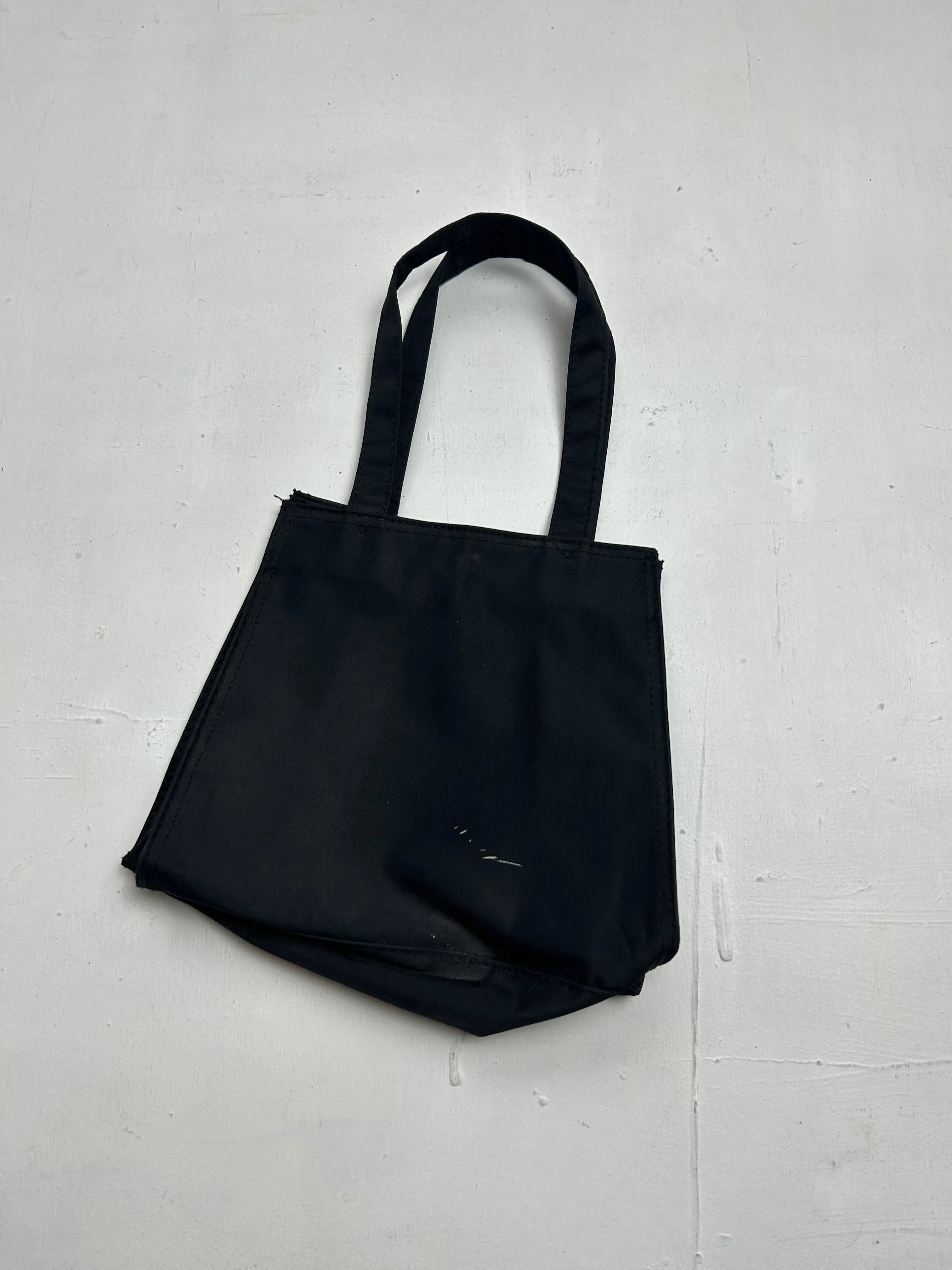 Black small besace handbag