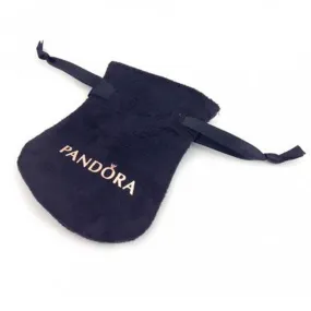 Black Suede Pouch