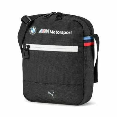 BMW Motorsport PUMA Lifestyle Portable Bag - White/Black