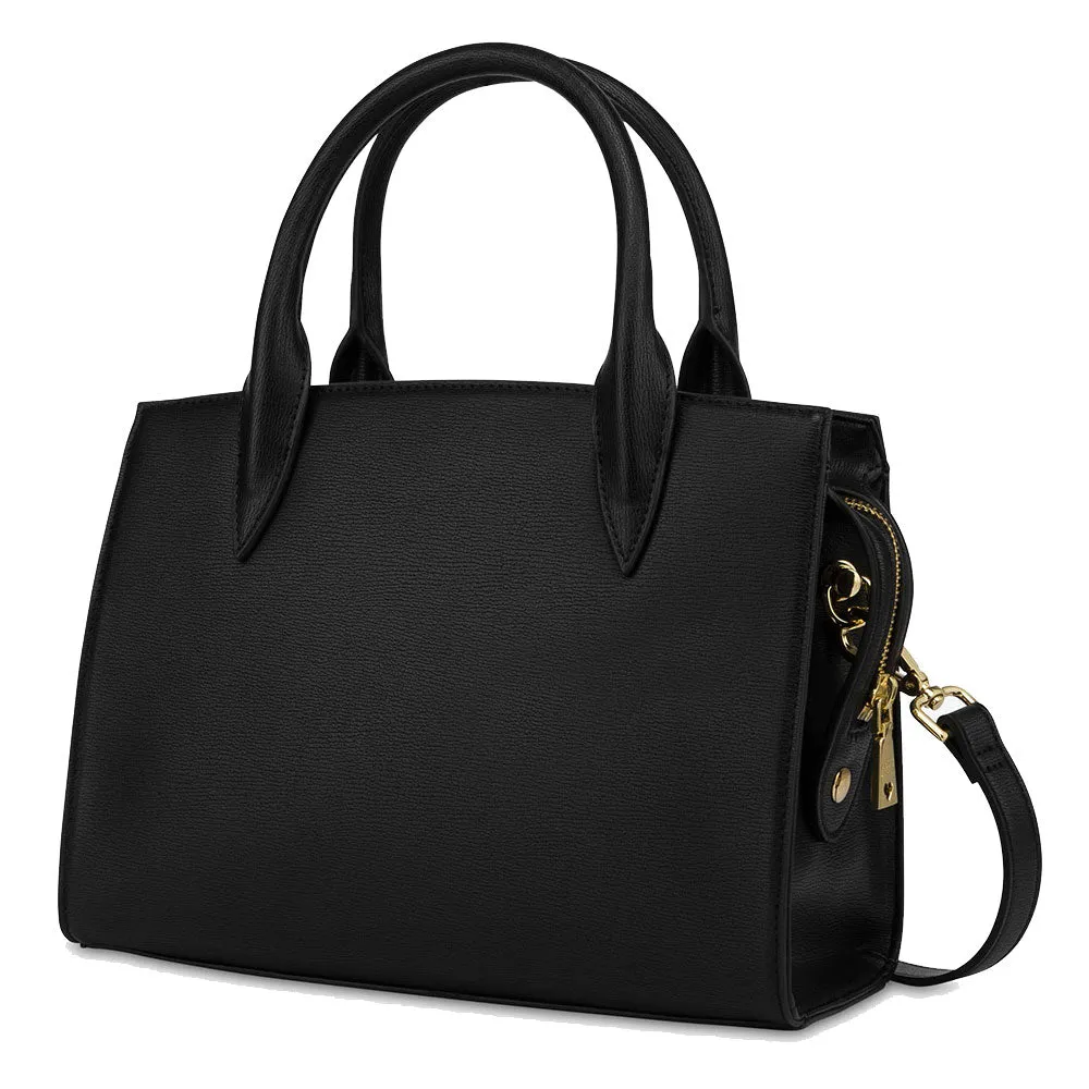 Borsa Donna Shopping a Mano con Micro Clutch LOVE MOSCHINO linea Hollies colore Nero