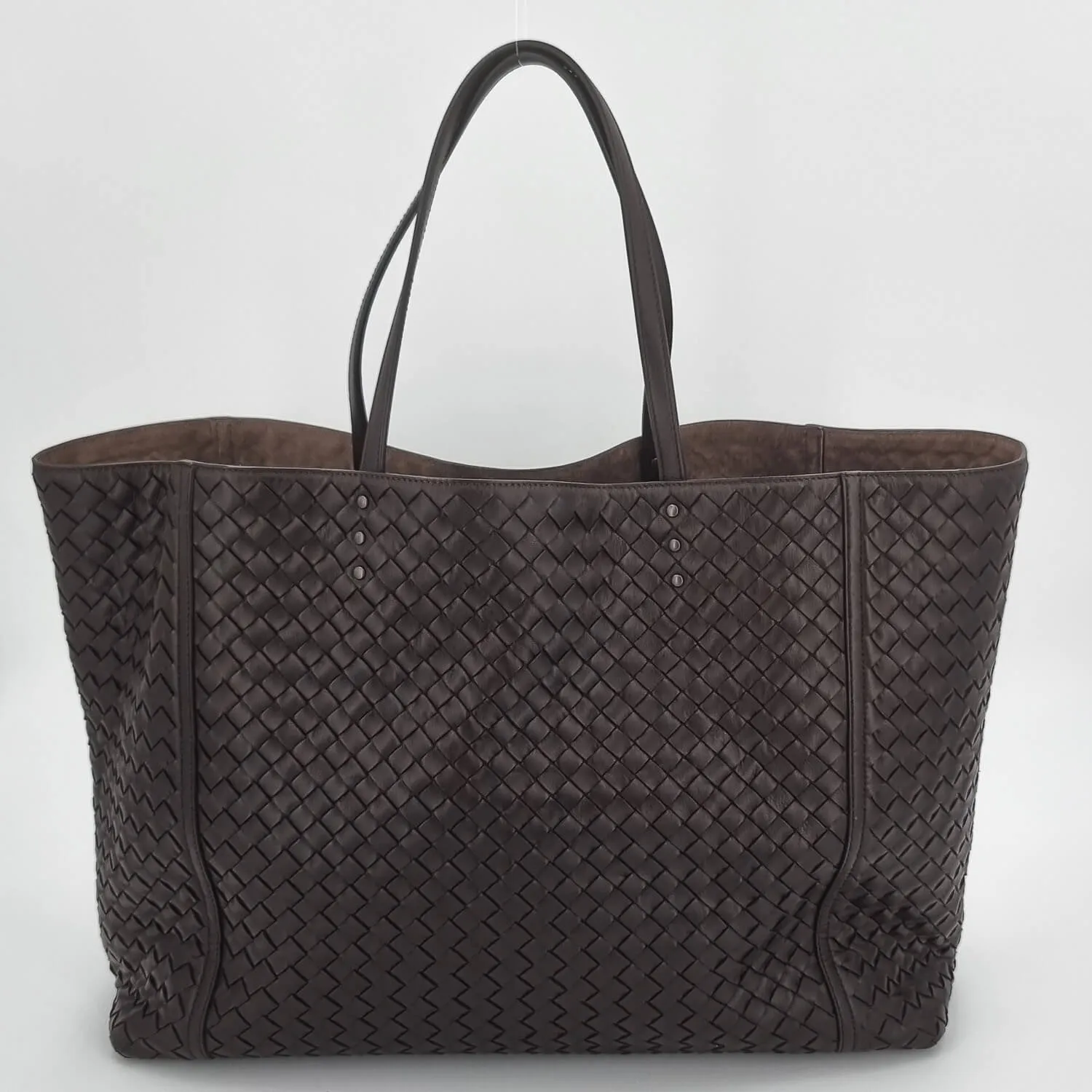 Bottega Veneta Intrecciato Tote in Brown