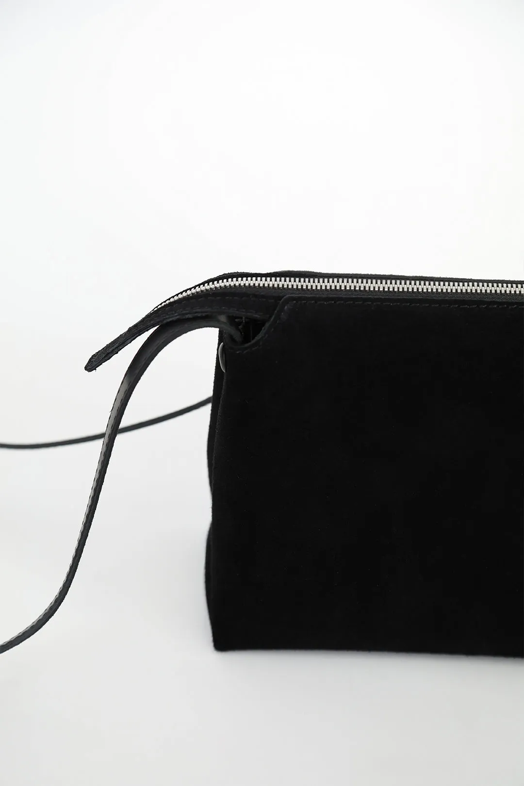 BRIDGET CROSSBODY SUEDE BAG IN BLACK