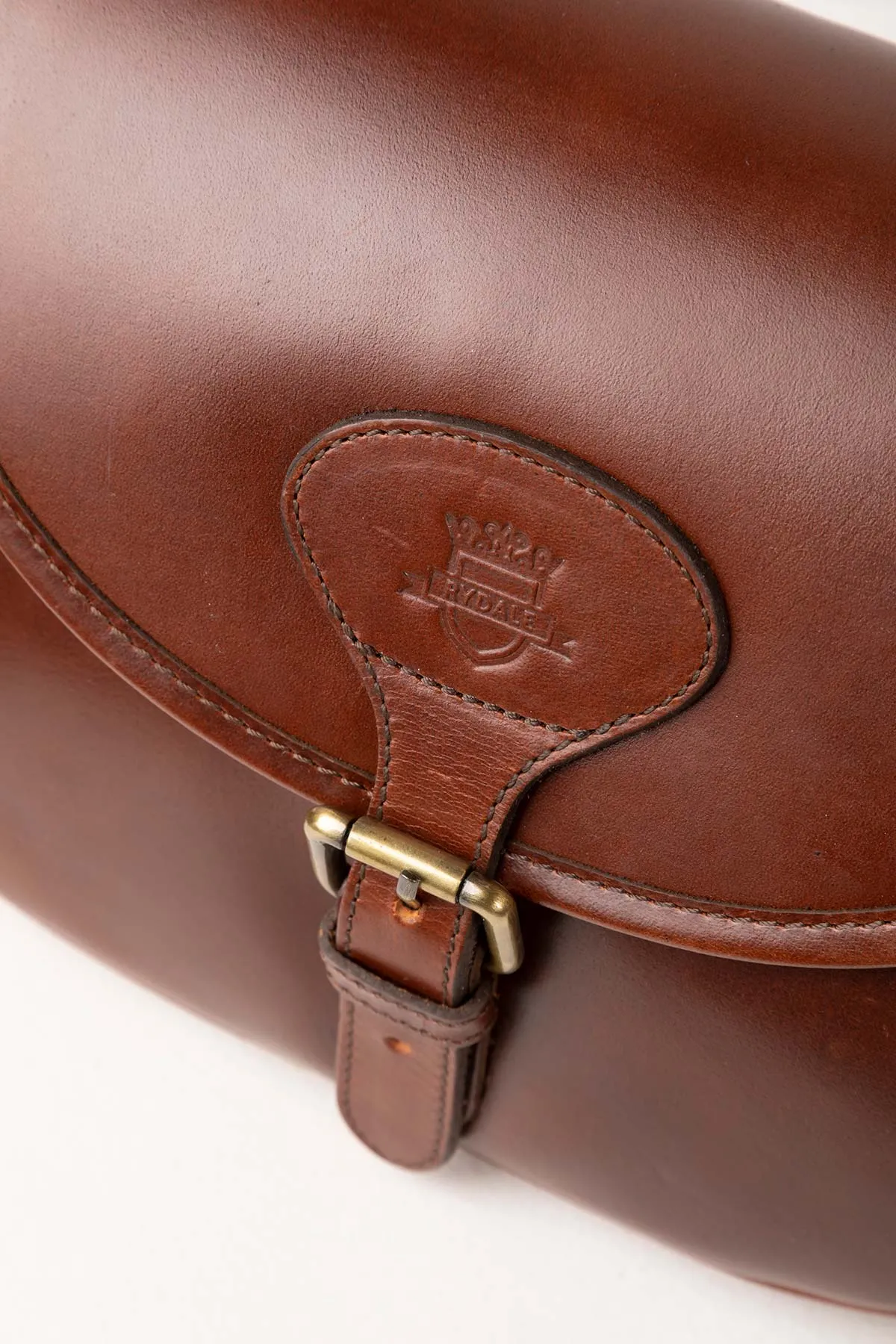 Brown Leather Cartridge Bag