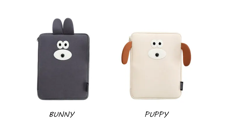 Bunny Puppy 11 Ipad Laptop Pouch Sleeves Cases Protective Covers Purses Bags