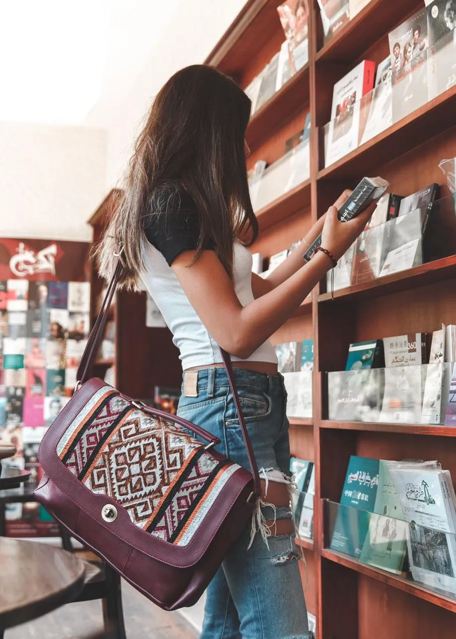 Burgundy Original Laptop Cross-bag