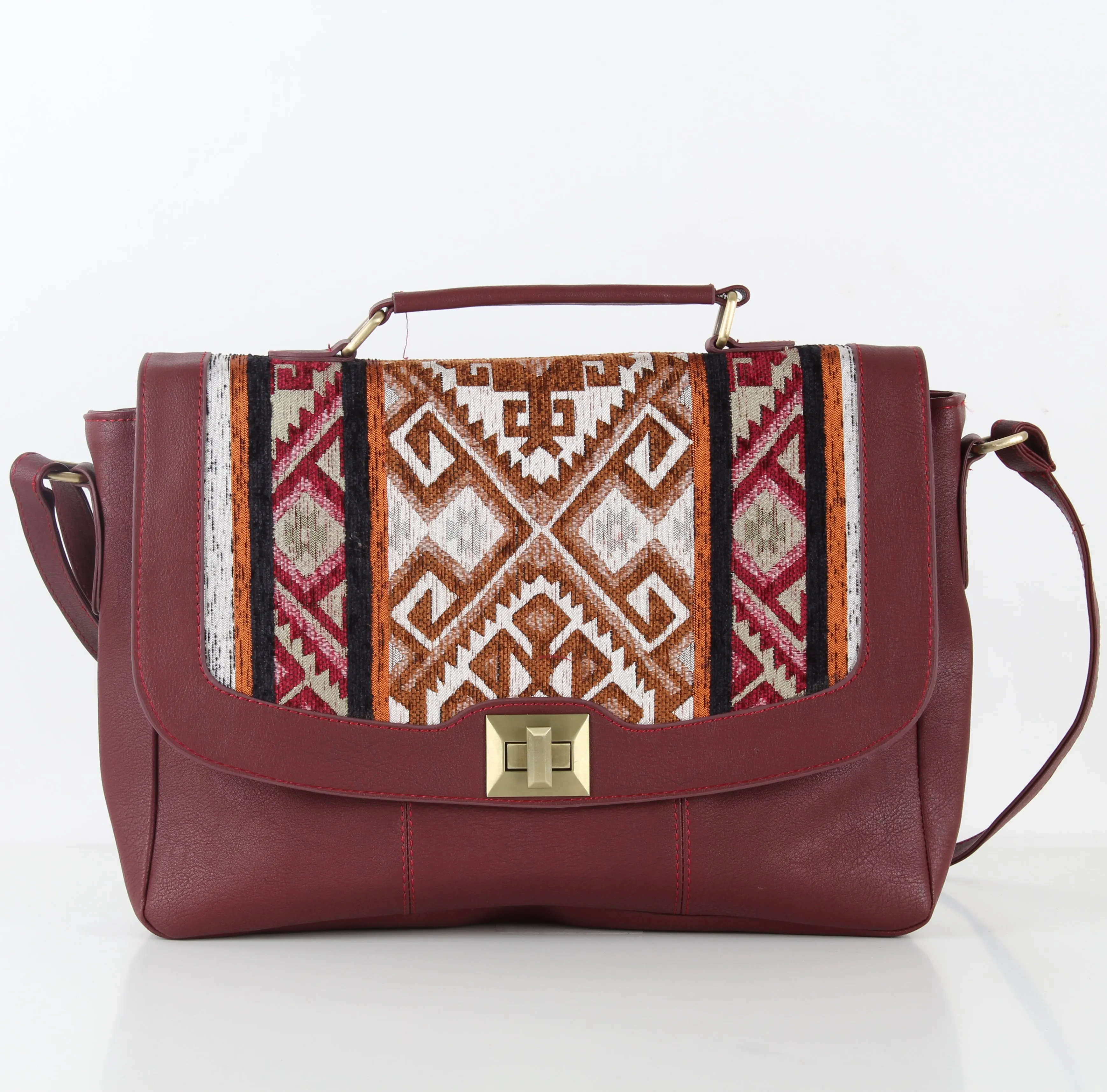 Burgundy Original Laptop Cross-bag