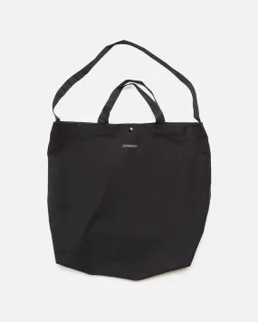 Carry All Tote - Black Cotton Moleskin