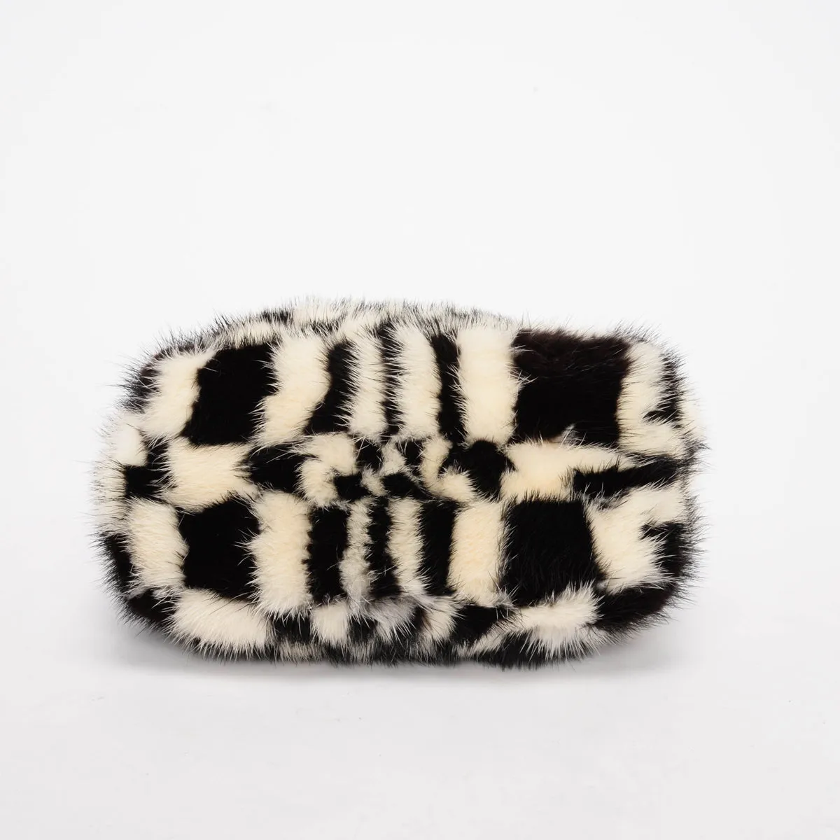 Celine Black & White Mink Mini Bag