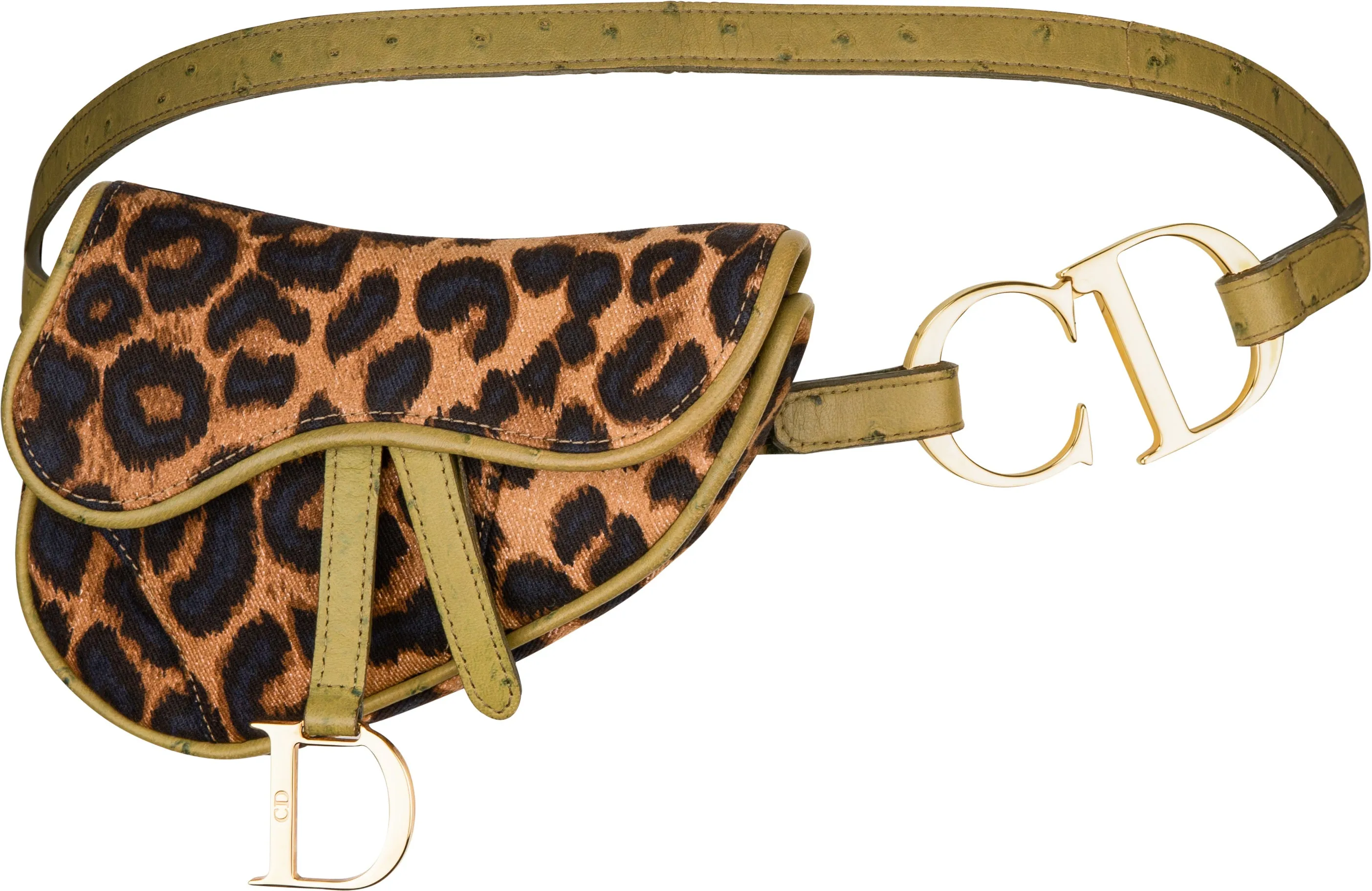 Christian Dior Fall 2000 Runway Crossbody Saddle Belt Bag