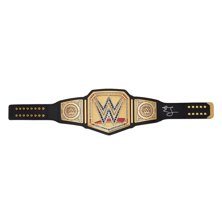 Cody Rhodes Autographed Undisputed WWE Universal Championship Replica Title Belt