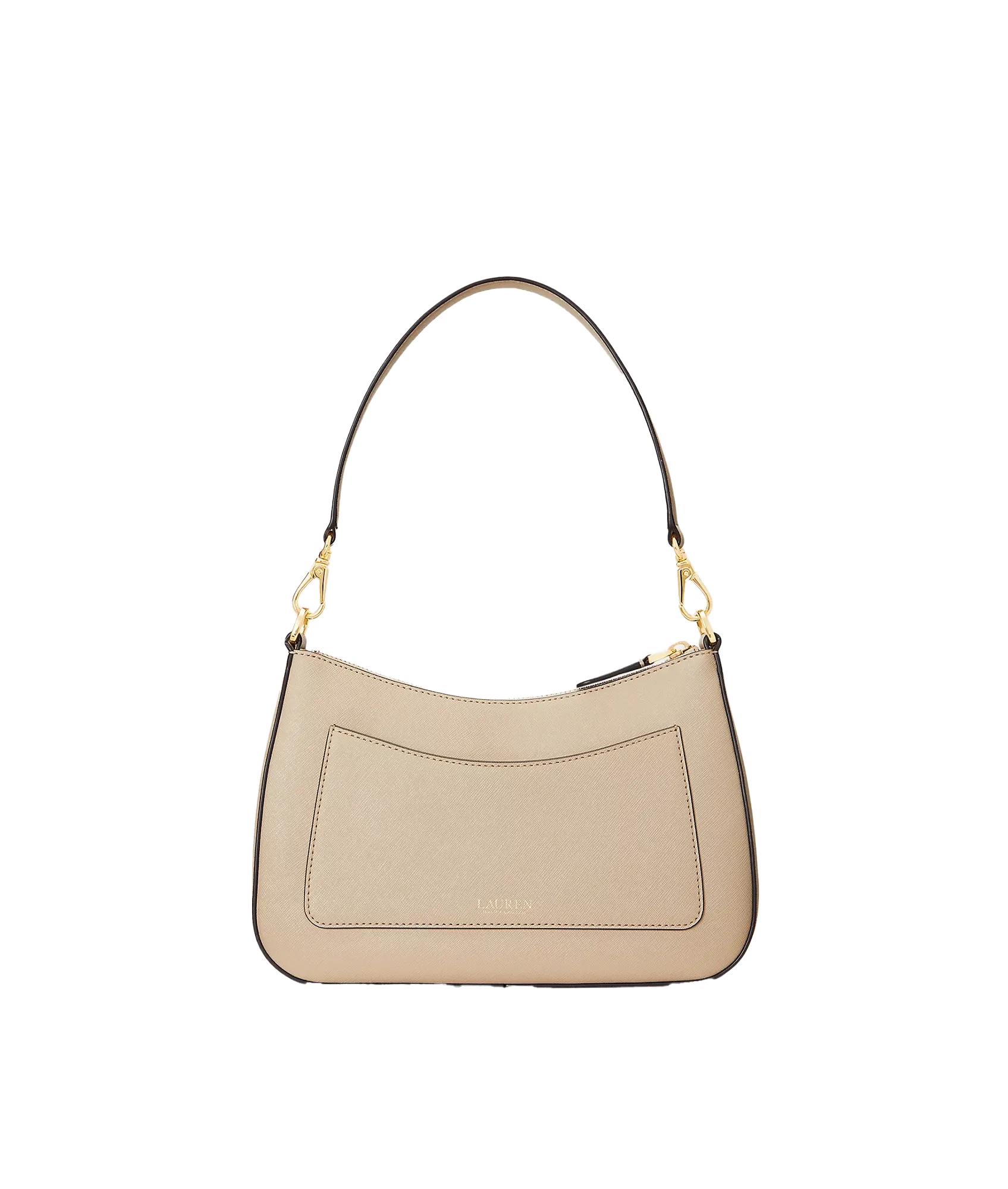 Crosshatch Leather Medium Danni Bag - Cream