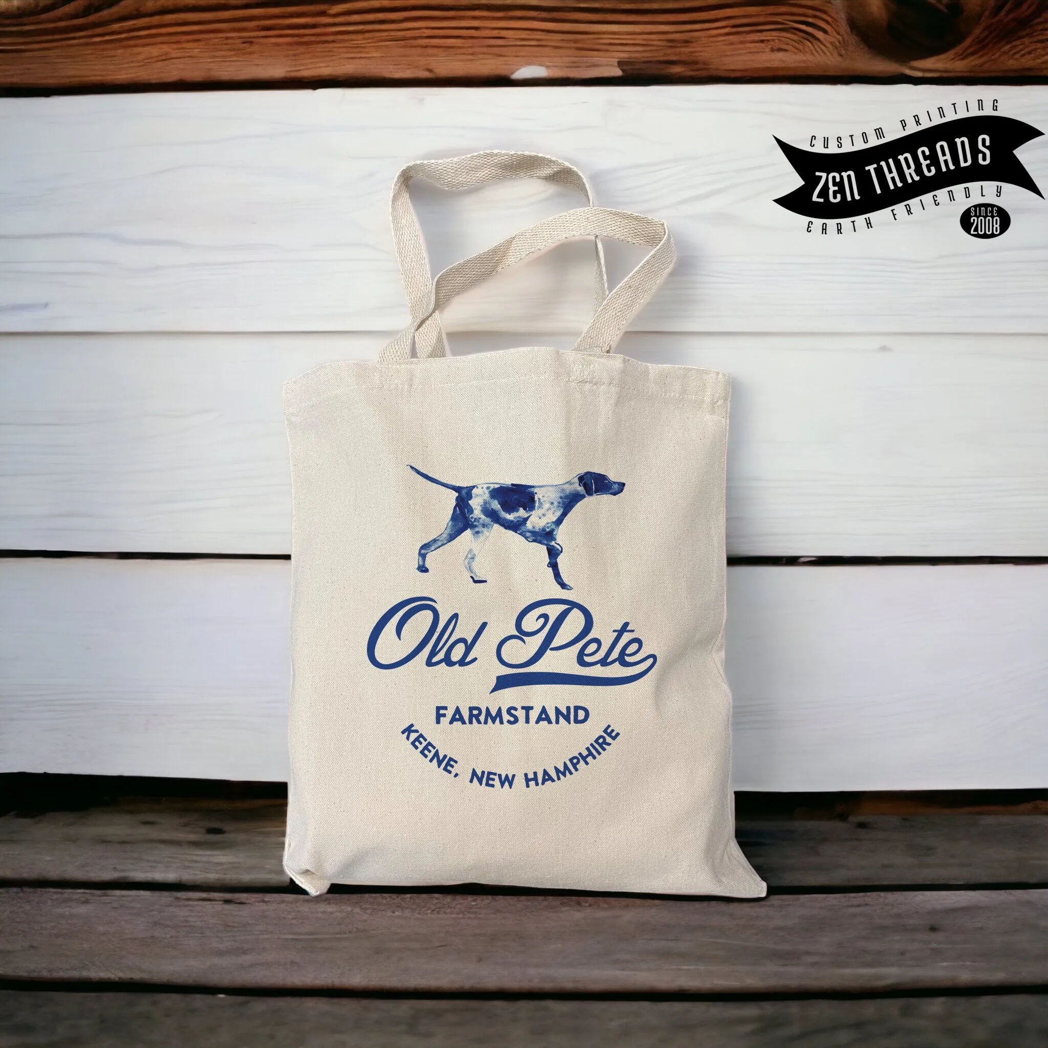 Custom Printed Tote Bags - 12oz Cotton Canvas, Your Logo/Photo/Text, Eco Friendly, Durable