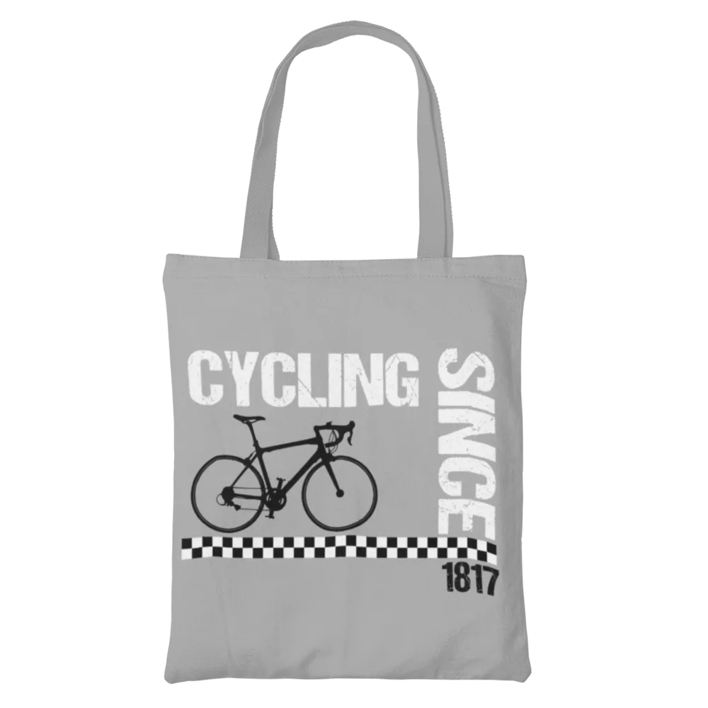 Cycling Since Canvas Tote Bag