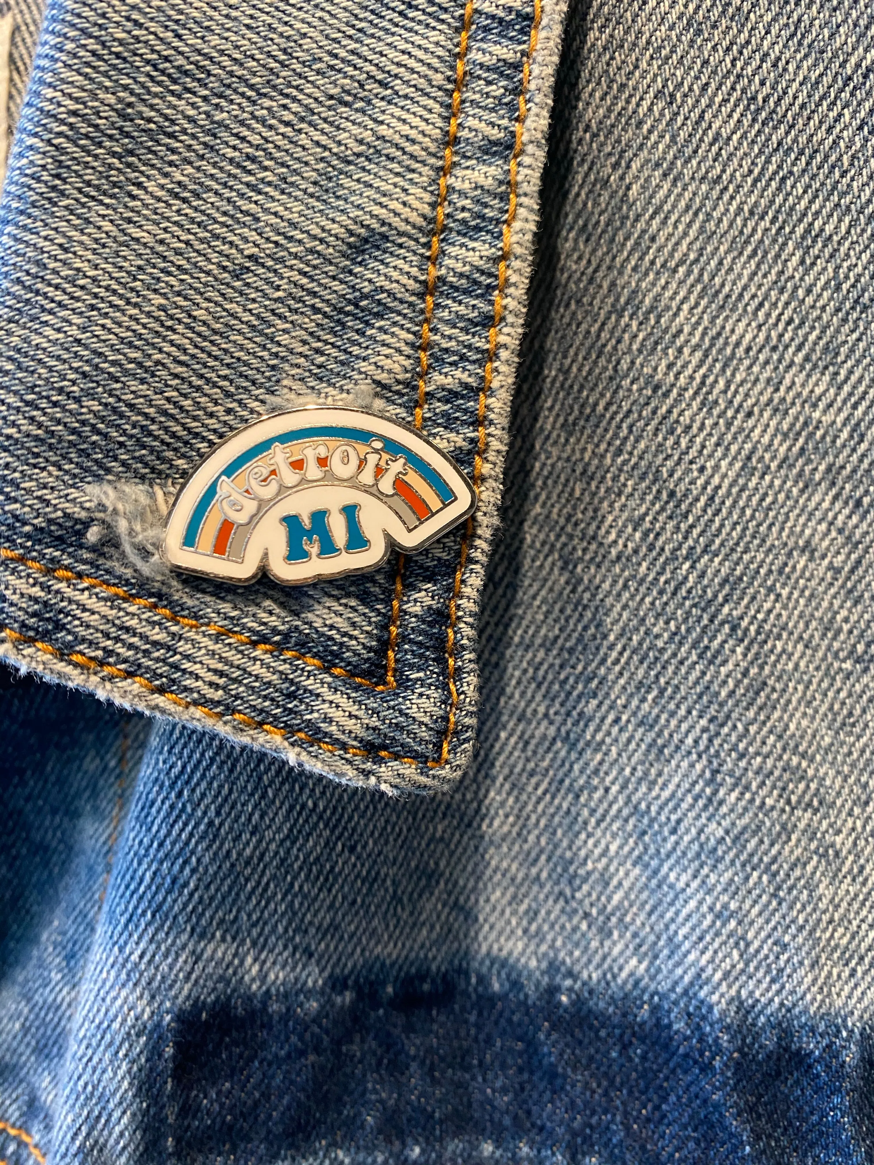 Detroit Enamel Pin