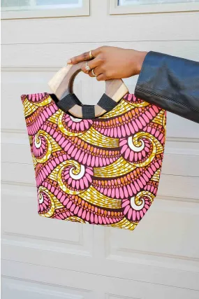 Dilina African Print Tote Bag