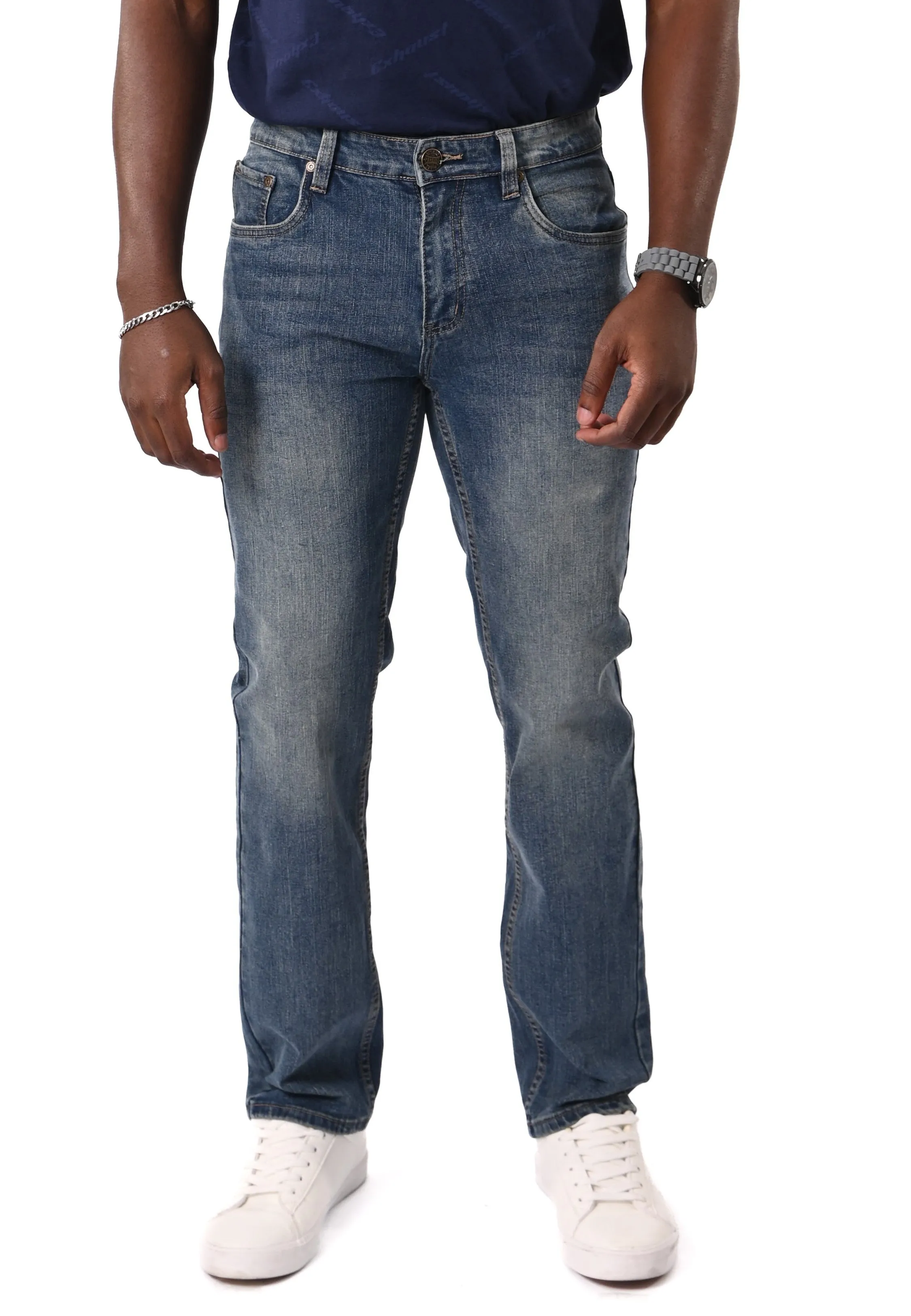 EXHAUST CLASSIC  JEANS LONG PANTS [306 STRAIGHT CUT] 1602