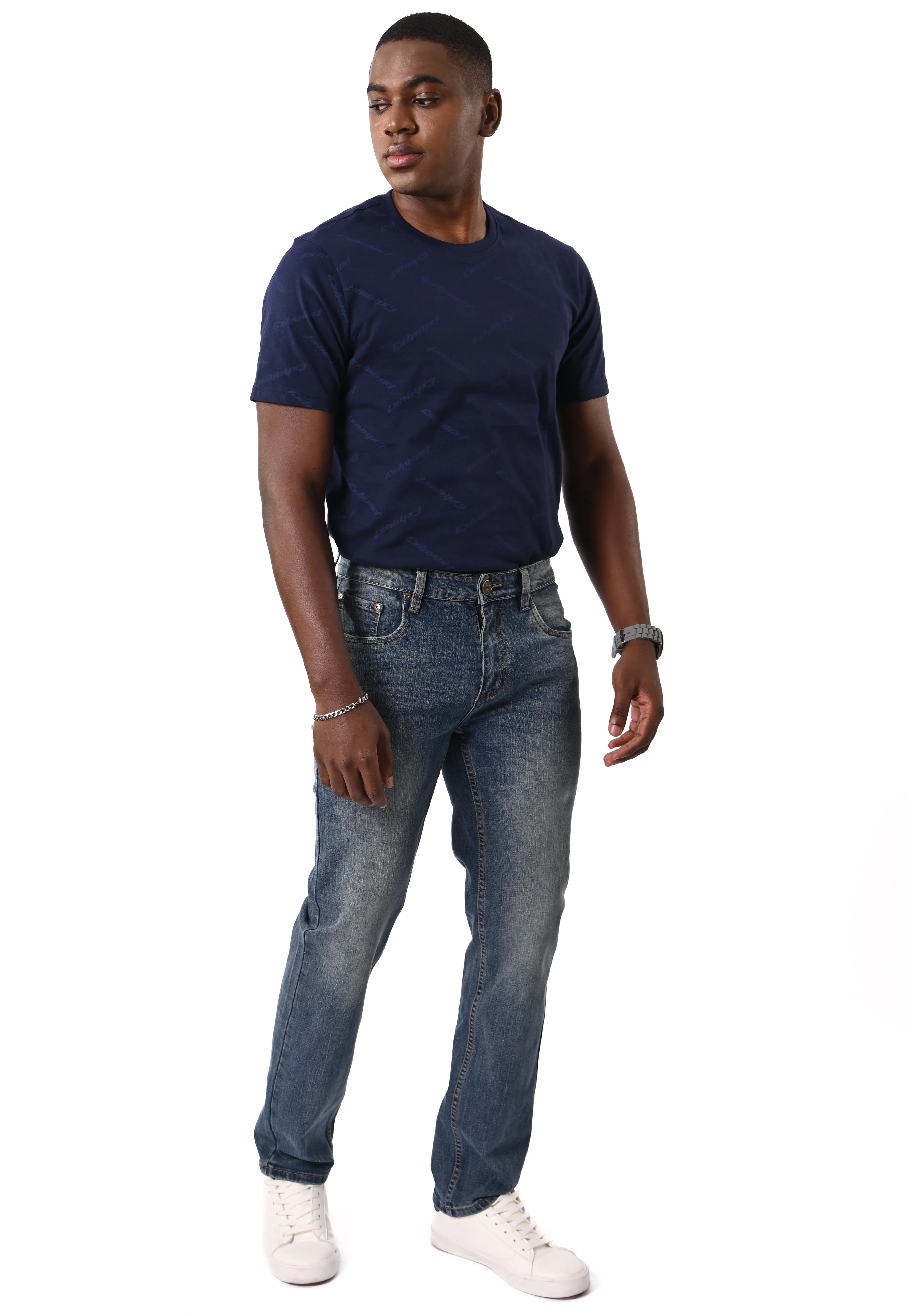 EXHAUST CLASSIC  JEANS LONG PANTS [306 STRAIGHT CUT] 1602