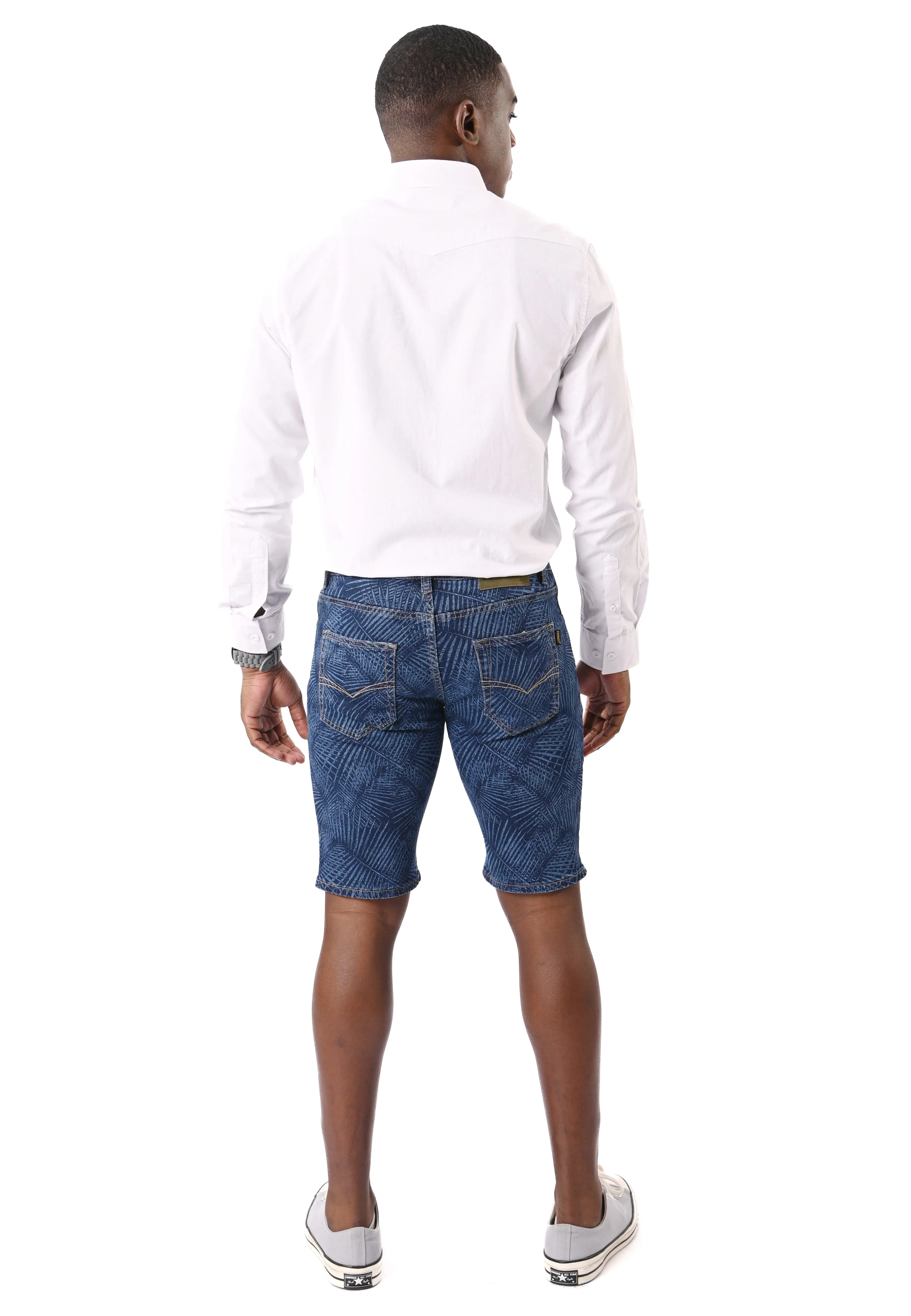 EXHAUST JEANS SHORT PANTS [SLIM FIT] 1555