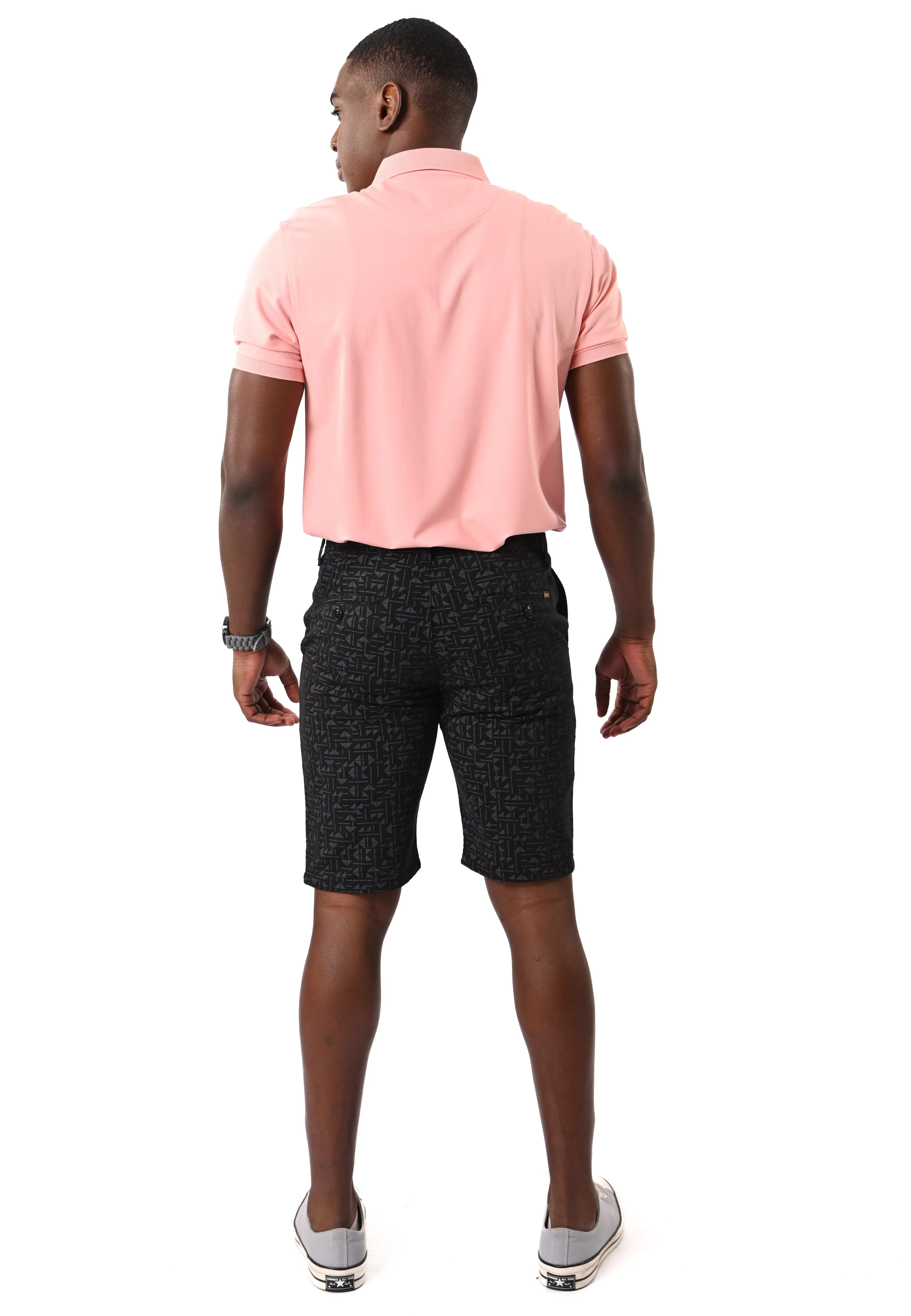 EXHAUST Men's Cotton short Pants [Straight Cut] 1480