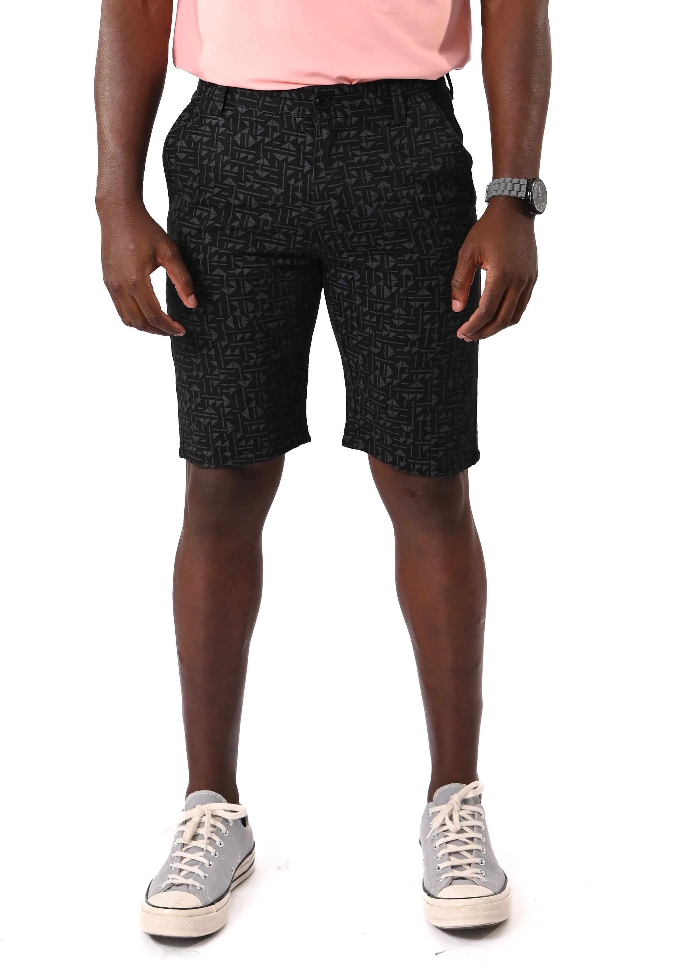 EXHAUST Men's Cotton short Pants [Straight Cut] 1480