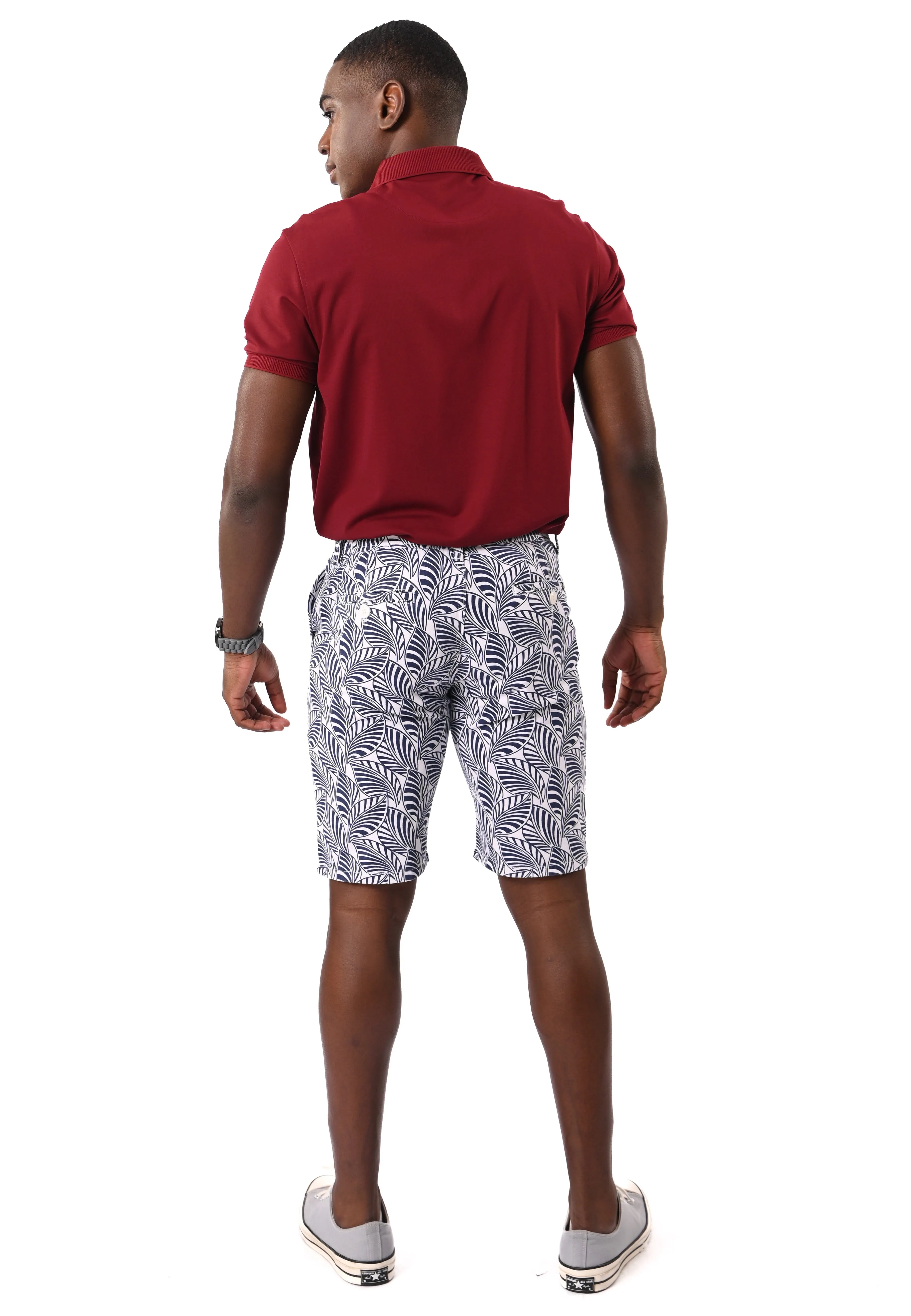 EXHAUST Men's Cotton short Pants [Straight Cut] 1480