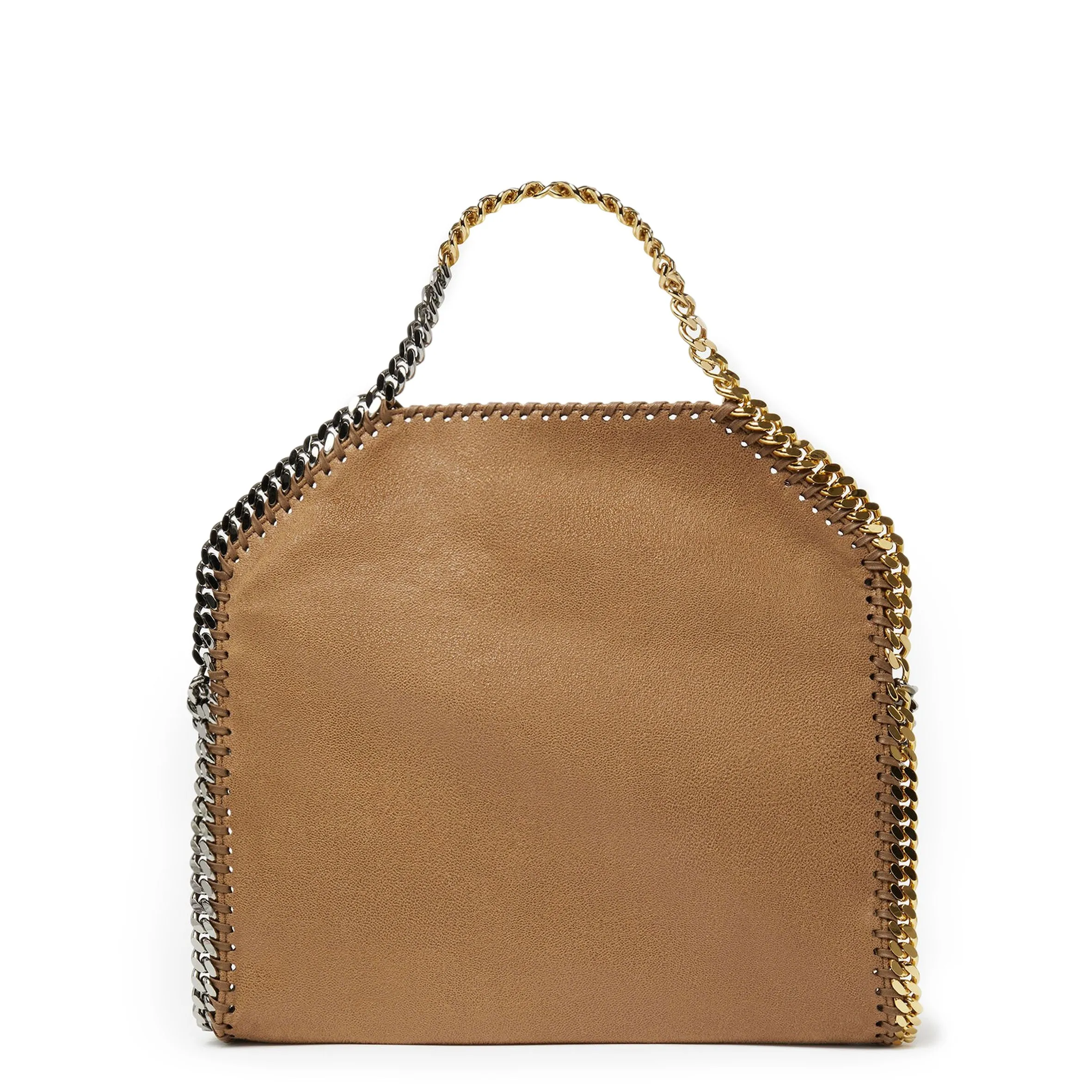 Falabella Large Tote Bag Mix Chain, Pecan