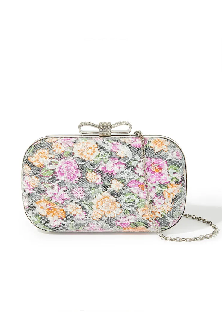 Florals 'N Lace Clutch