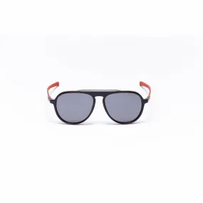 Formula 1 Eyewear Gold Collection Final Lap Black/Red Unisex Sunglasses-F1S1045