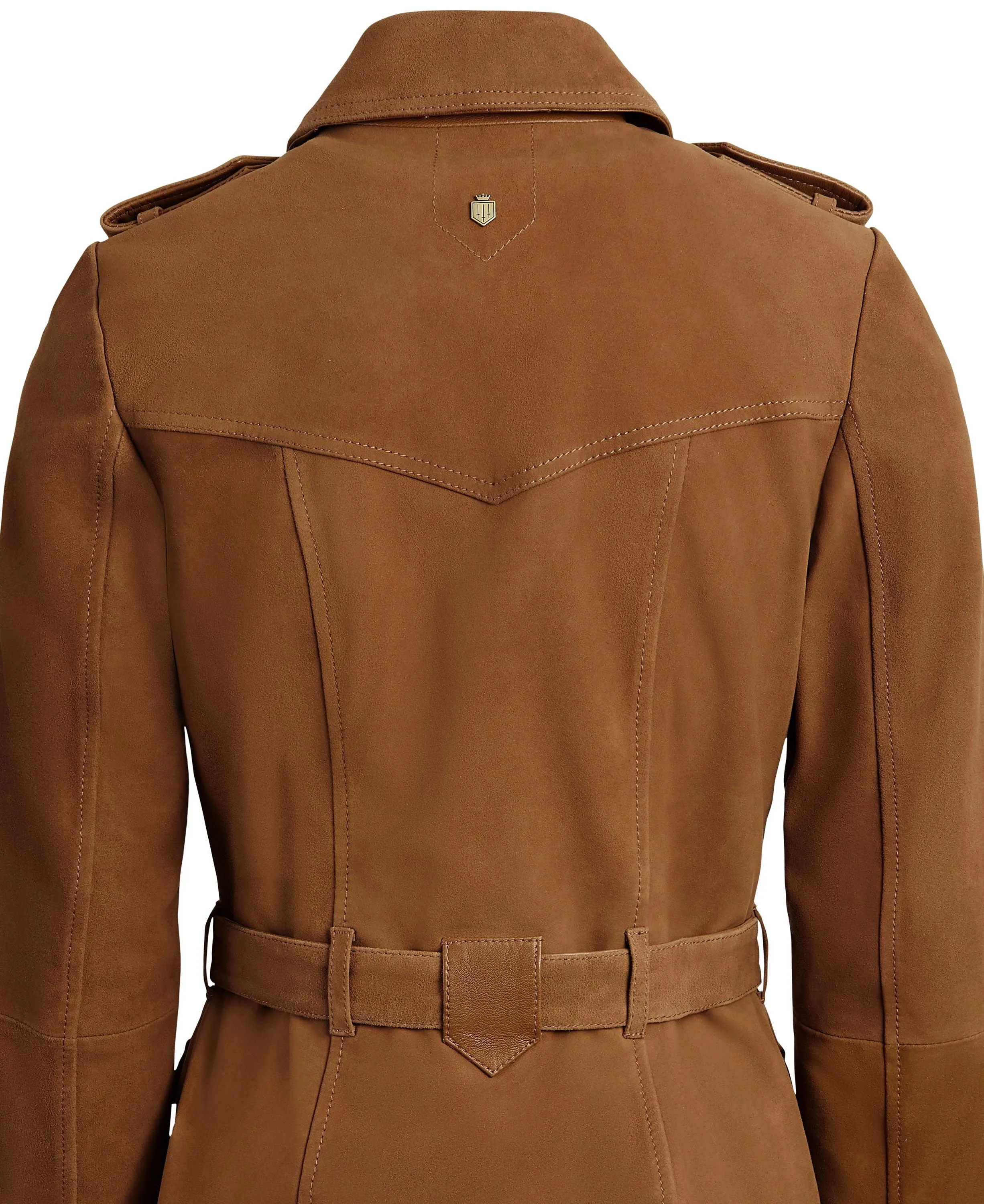 Frances Jacket - Tan Suede