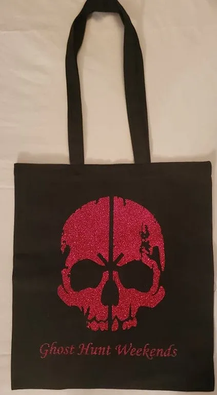 GHW Glitter Skull Tote Bag