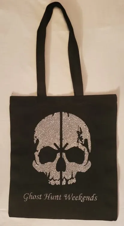 GHW Glitter Skull Tote Bag